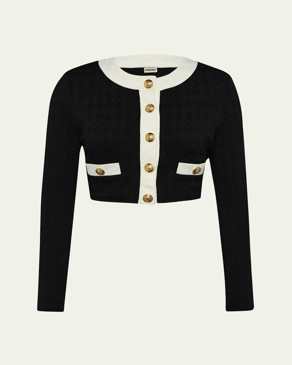 Adaline Colorblock Chic Swim Cardigan